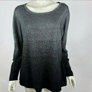 Lafeyette 148 Wool Metallic Sweater Size 1X